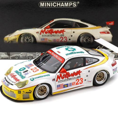 1:18 Minichamps Porsche 911 996 GT3 RSR Class Winner 12h Sebring 2004 #23