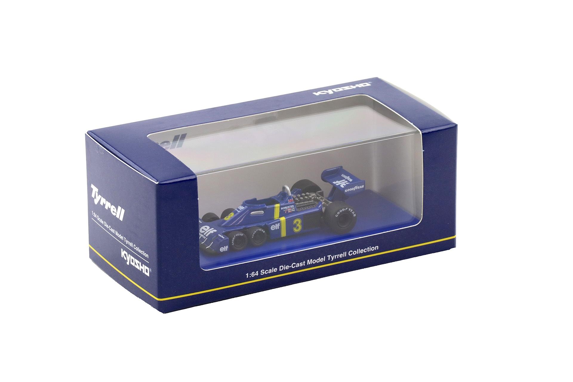 1:64 Kyosho Tyrrell P34 Scheckter 1976 #3