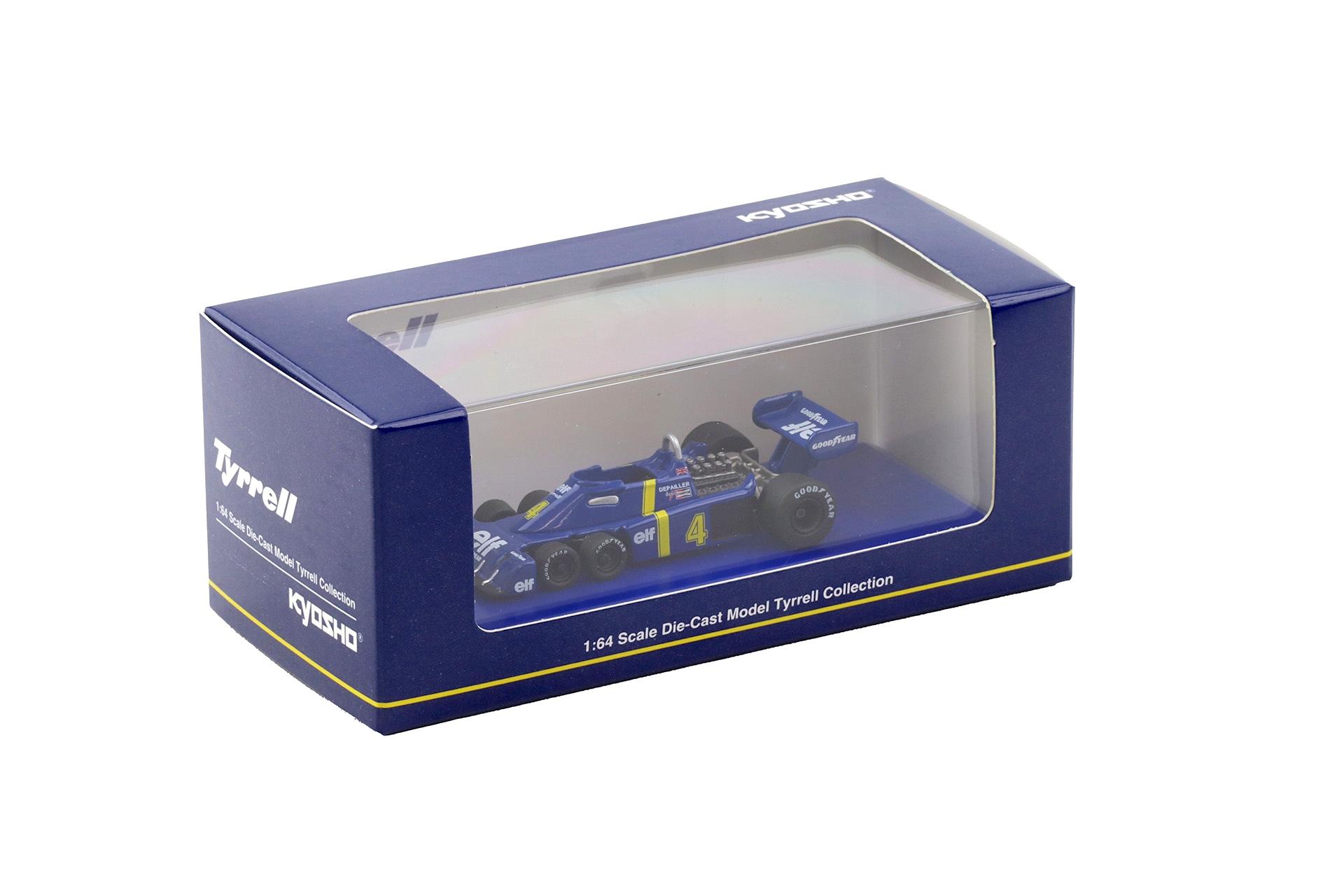 1:64 Kyosho Tyrrell P34 Depailler 1976 #4