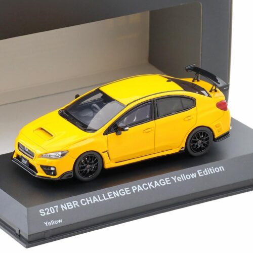 1:43 Kyosho Subaru S207 NBR Challenge Package yellow Edition