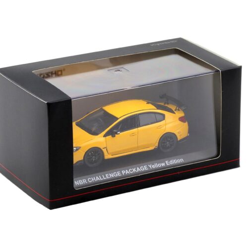 1:43 Kyosho Subaru S207 NBR Challenge Package yellow Edition