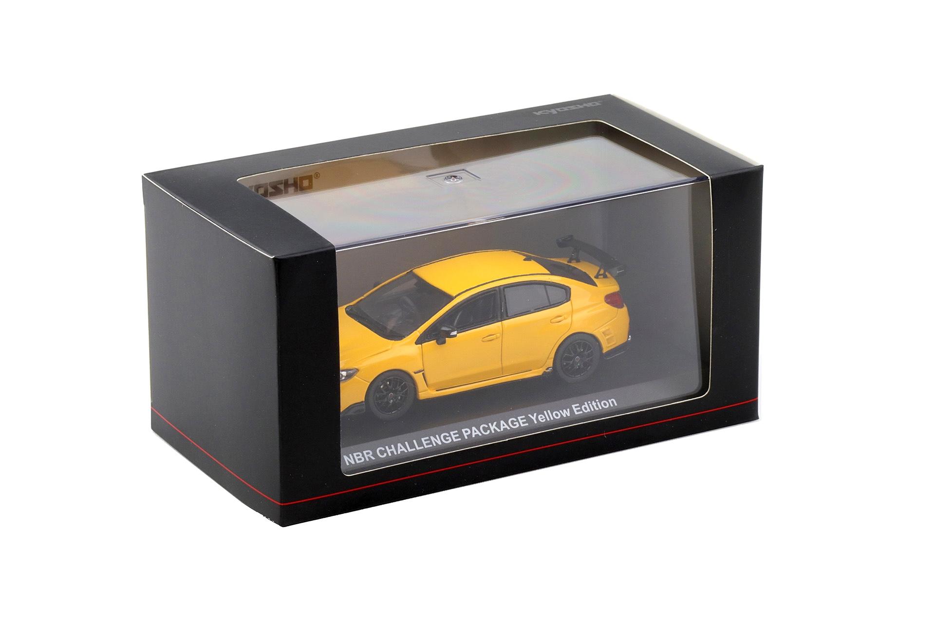 1:43 Kyosho Subaru S207 NBR Challenge Package yellow Edition