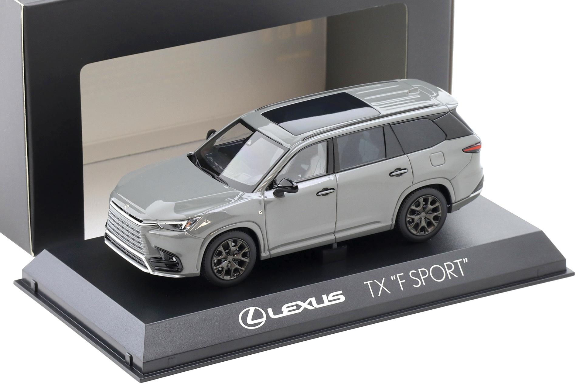 1:43 Kyosho Lexus TX 500h F-Sport Performance Titanium Carbide grey