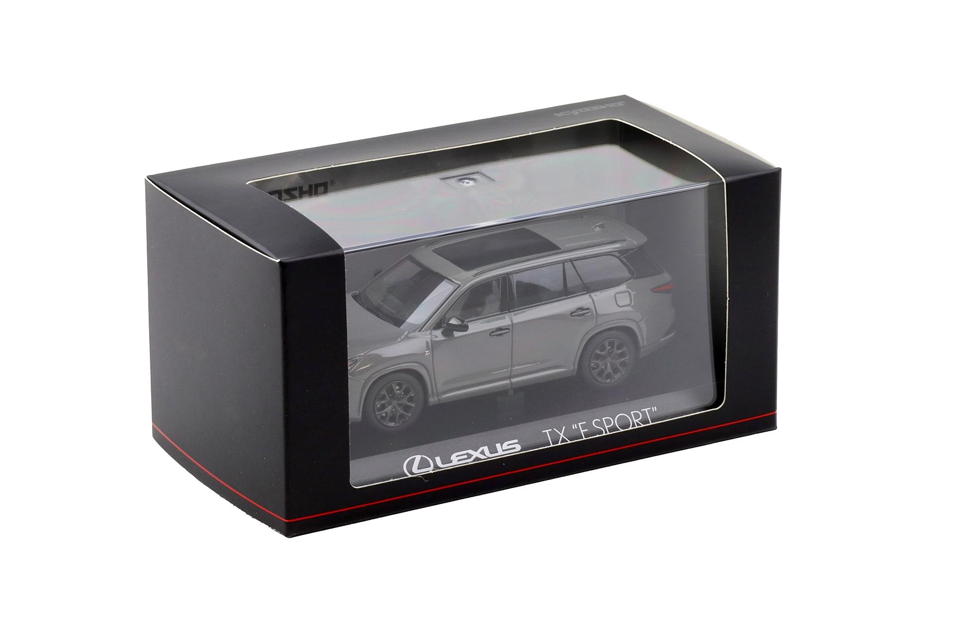 1:43 Kyosho Lexus TX 500h F-Sport Performance Titanium Carbide grey