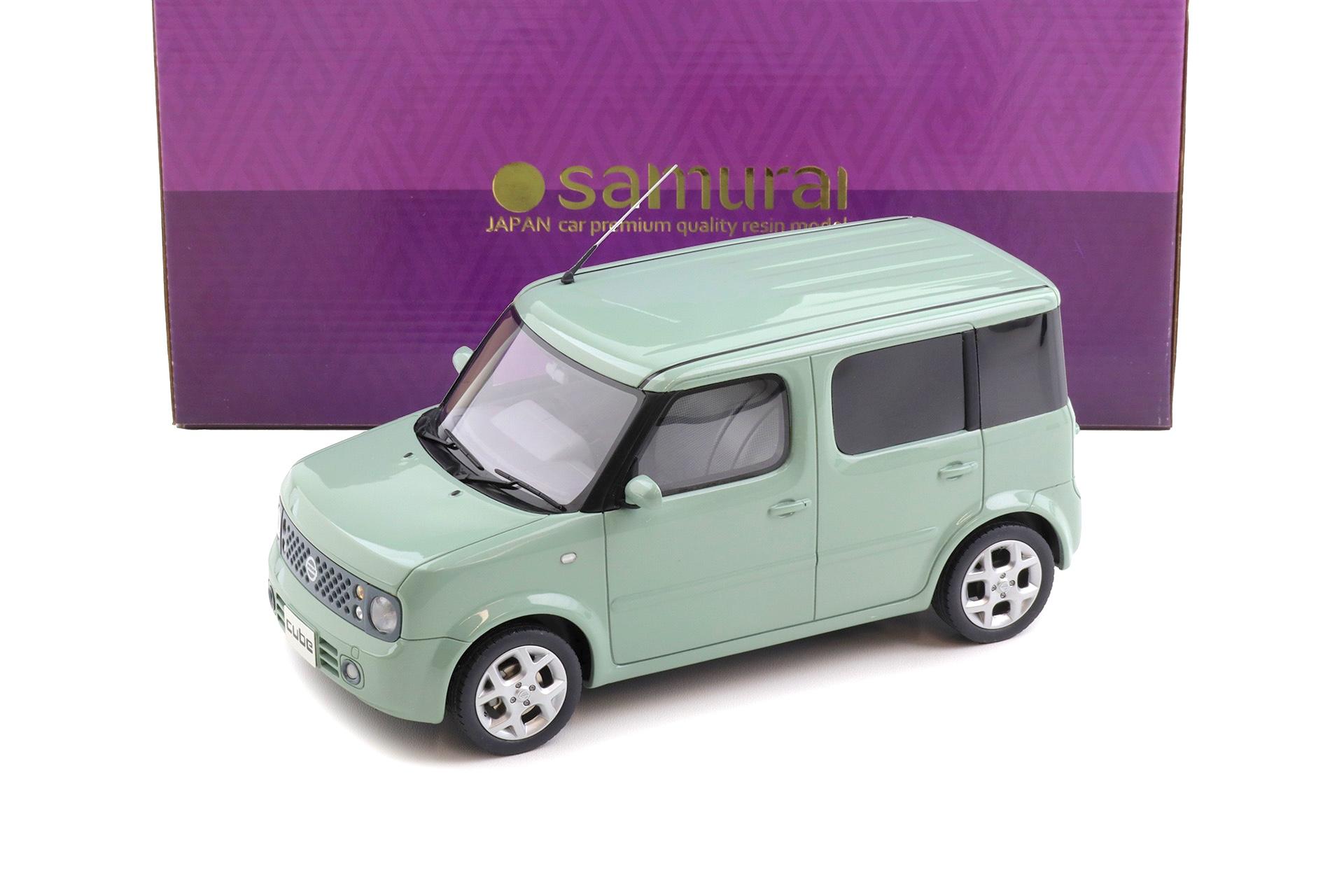 1:18 Kyosho Samurai Nissan CUBE 2003 Aqua Mint