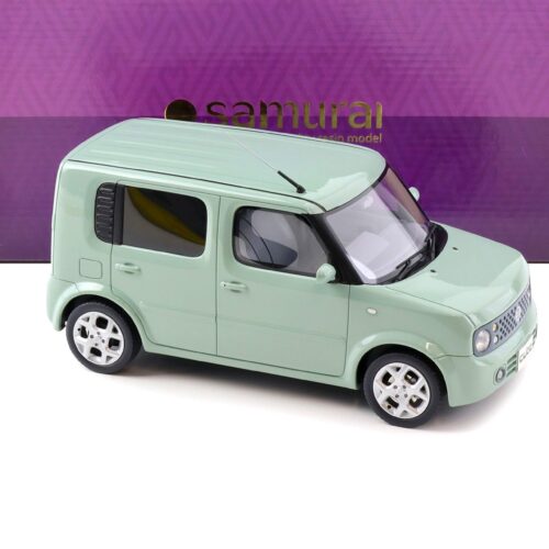 1:18 Kyosho Samurai Nissan CUBE 2003 Aqua Mint