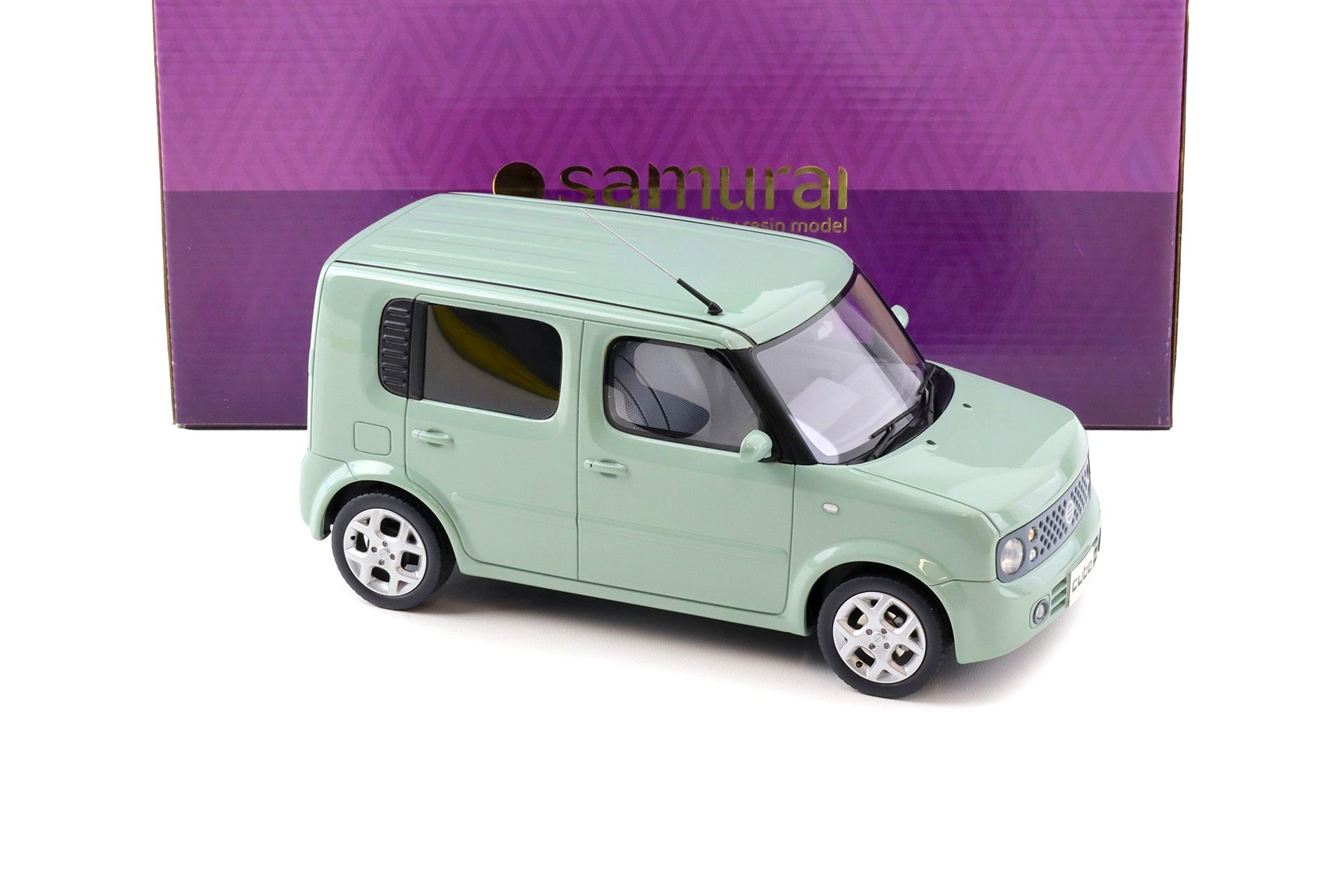 1:18 Kyosho Samurai Nissan CUBE 2003 Aqua Mint