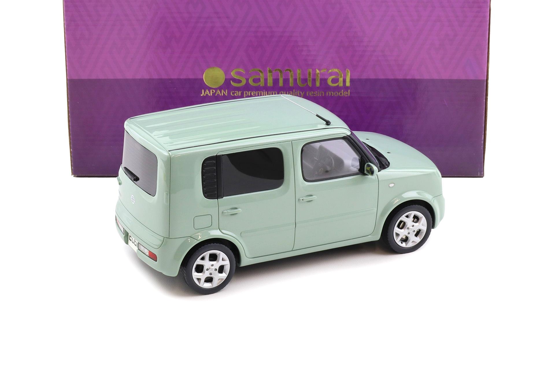 1:18 Kyosho Samurai Nissan CUBE 2003 Aqua Mint