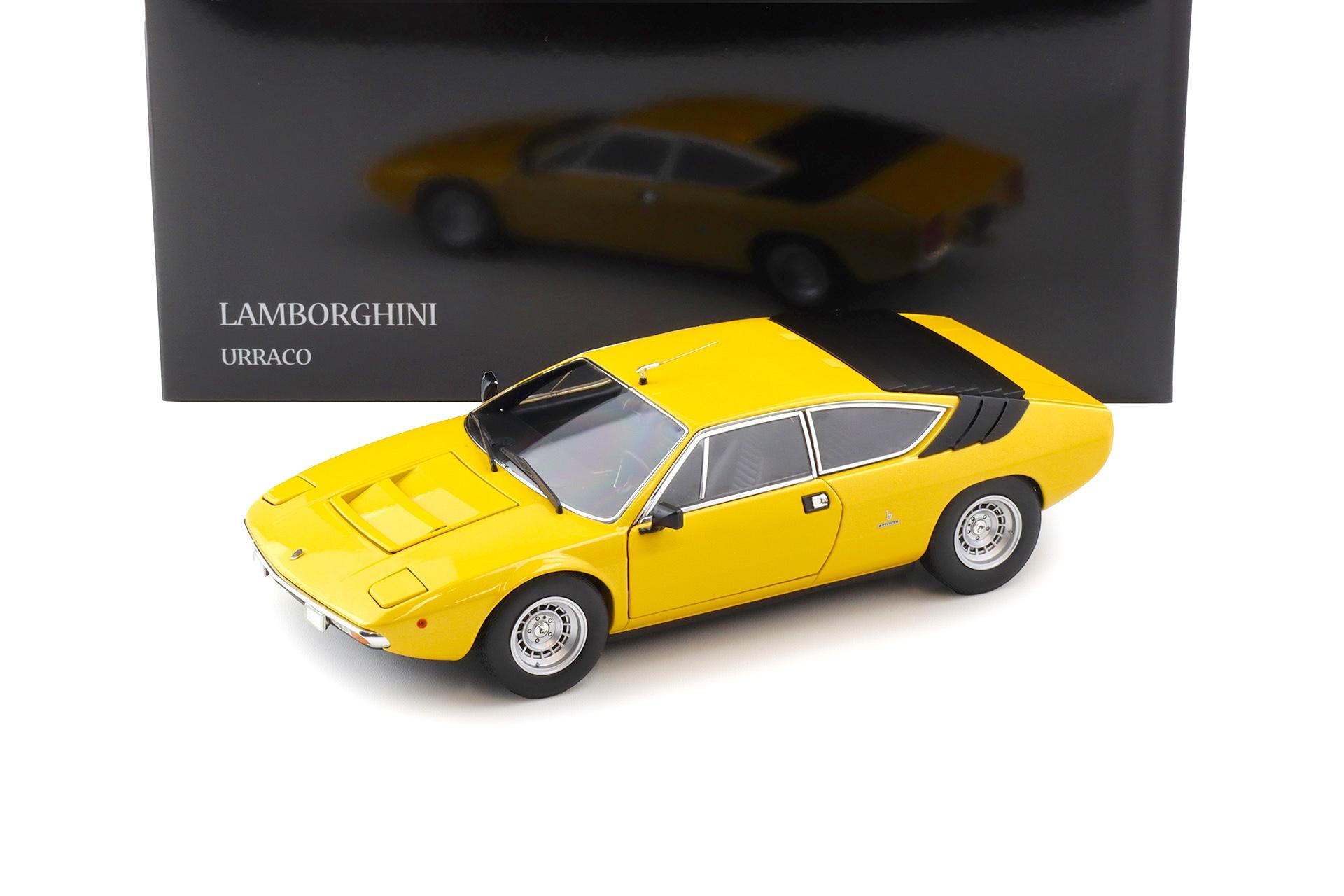 1:18 Kyosho Lamborghini Urraco P250 yellow 1973