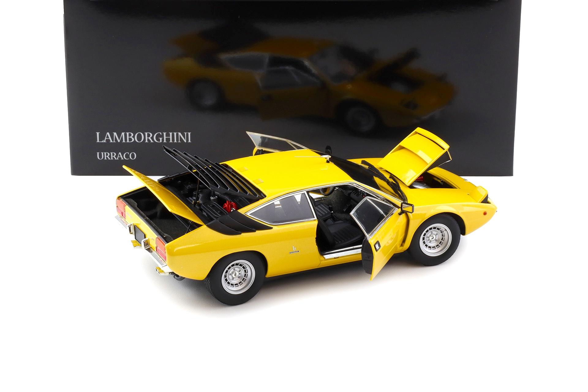 1:18 Kyosho Lamborghini Urraco P250 yellow 1973