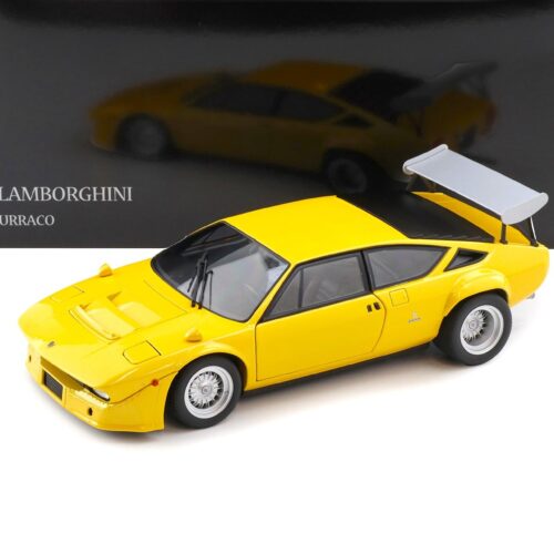 1:18 Kyosho Lamborghini Urraco Rally yellow 1974