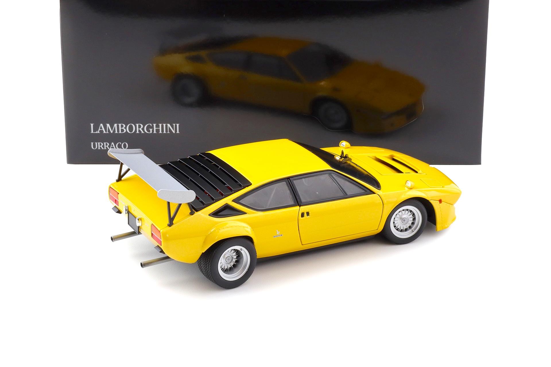 1:18 Kyosho Lamborghini Urraco Rally yellow 1974