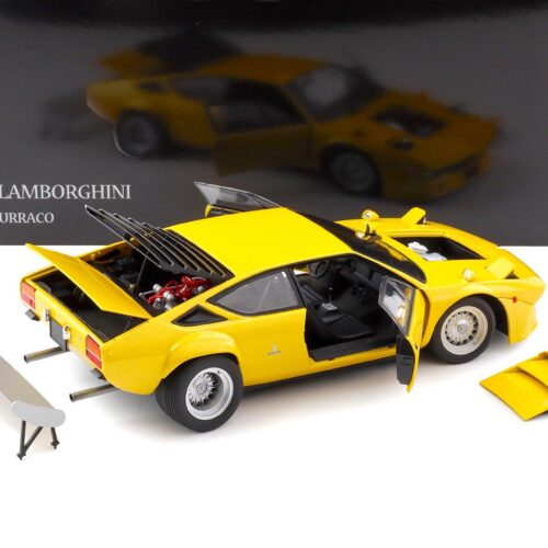 1:18 Kyosho Lamborghini Urraco Rally yellow 1974