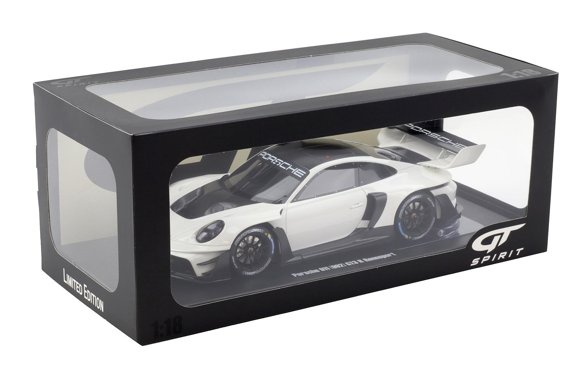 1:18 GT Spirit GT1010 Porsche 911 992.1 GT3 Rennsport white 2023