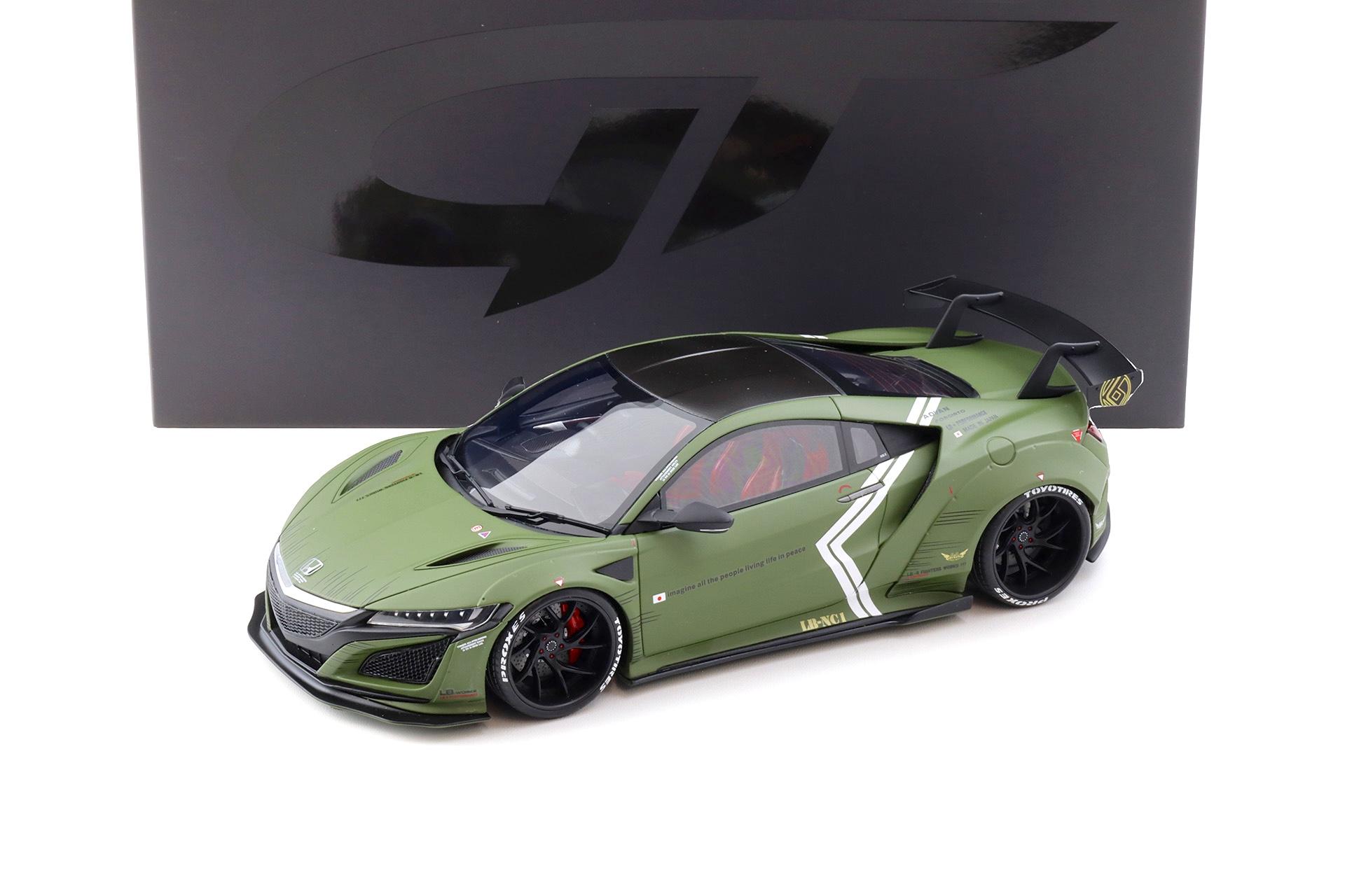 1:18 GT Spirit GT955 LB-WORKS Honda NSX Kaki matt green 2026