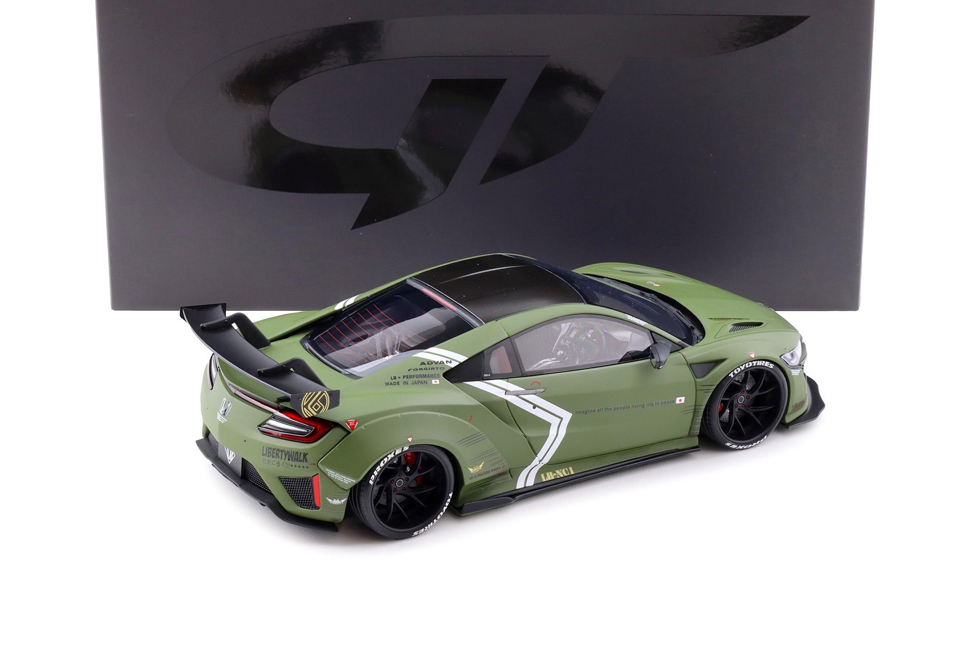 1:18 GT Spirit GT955 LB-WORKS Honda NSX Kaki matt green 2026