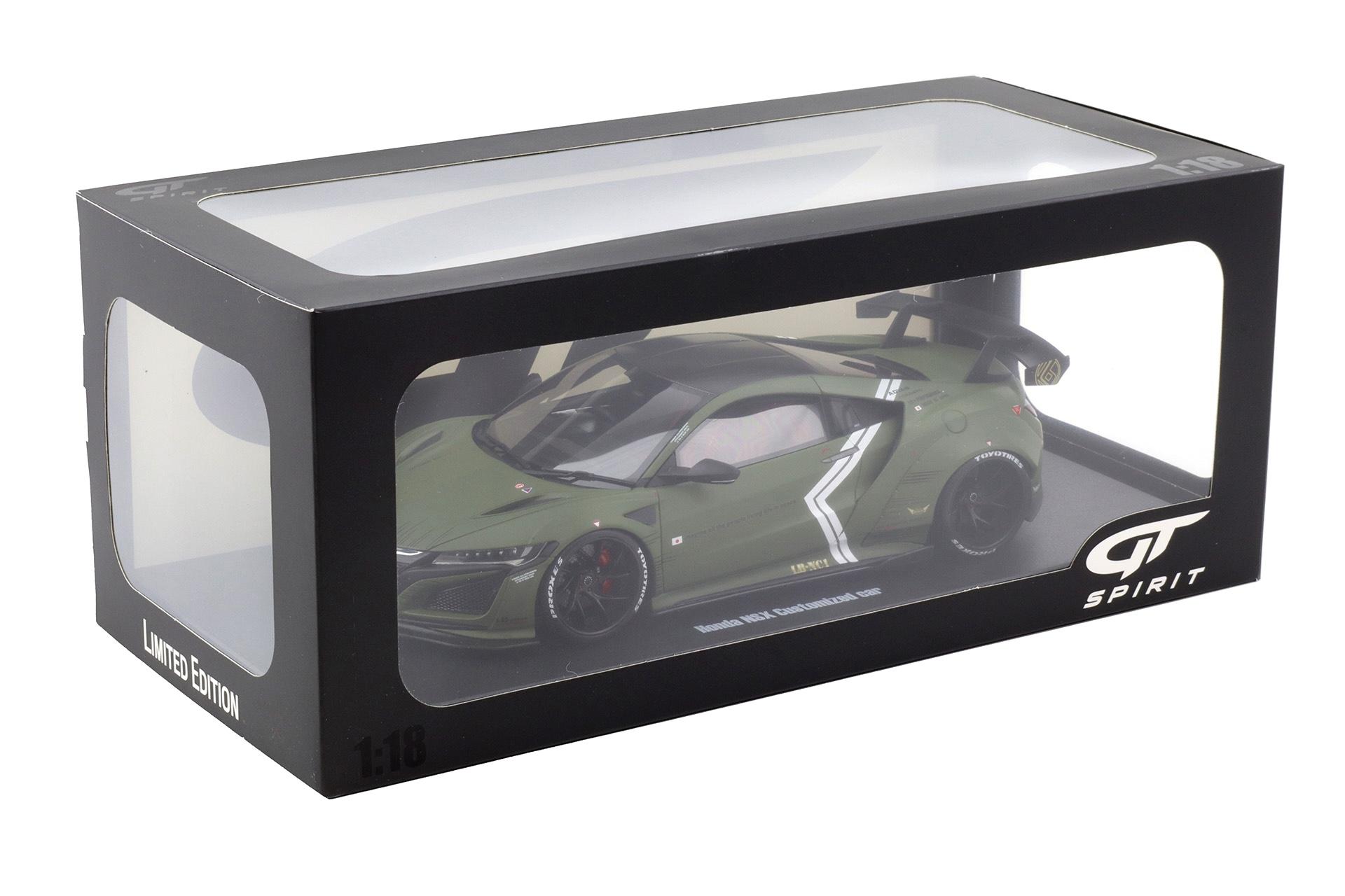 1:18 GT Spirit GT955 LB-WORKS Honda NSX Kaki matt green 2026