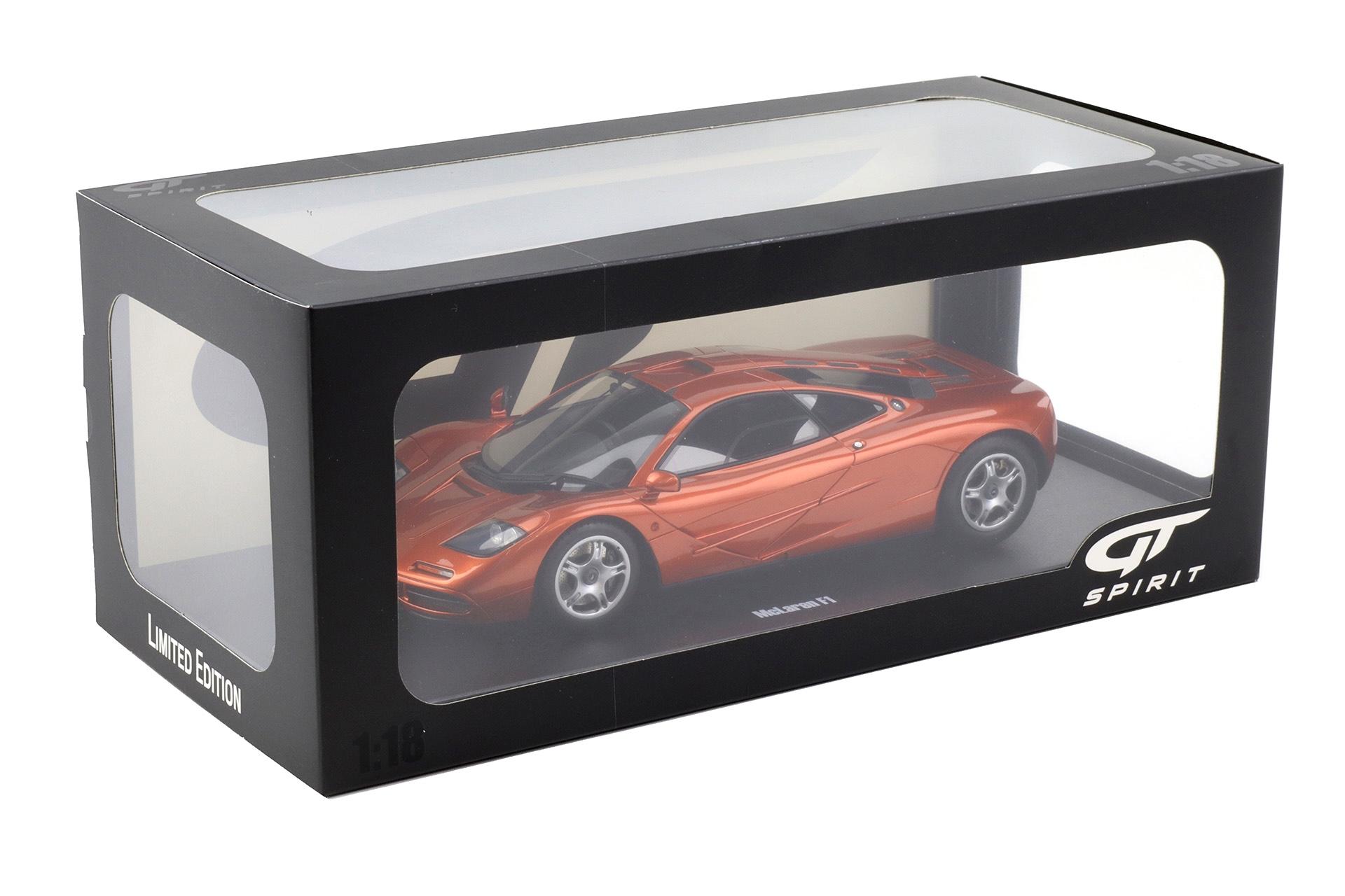 1:18 GT Spirit GT977 McLaren F1 Road Car 1992 Mansour orange