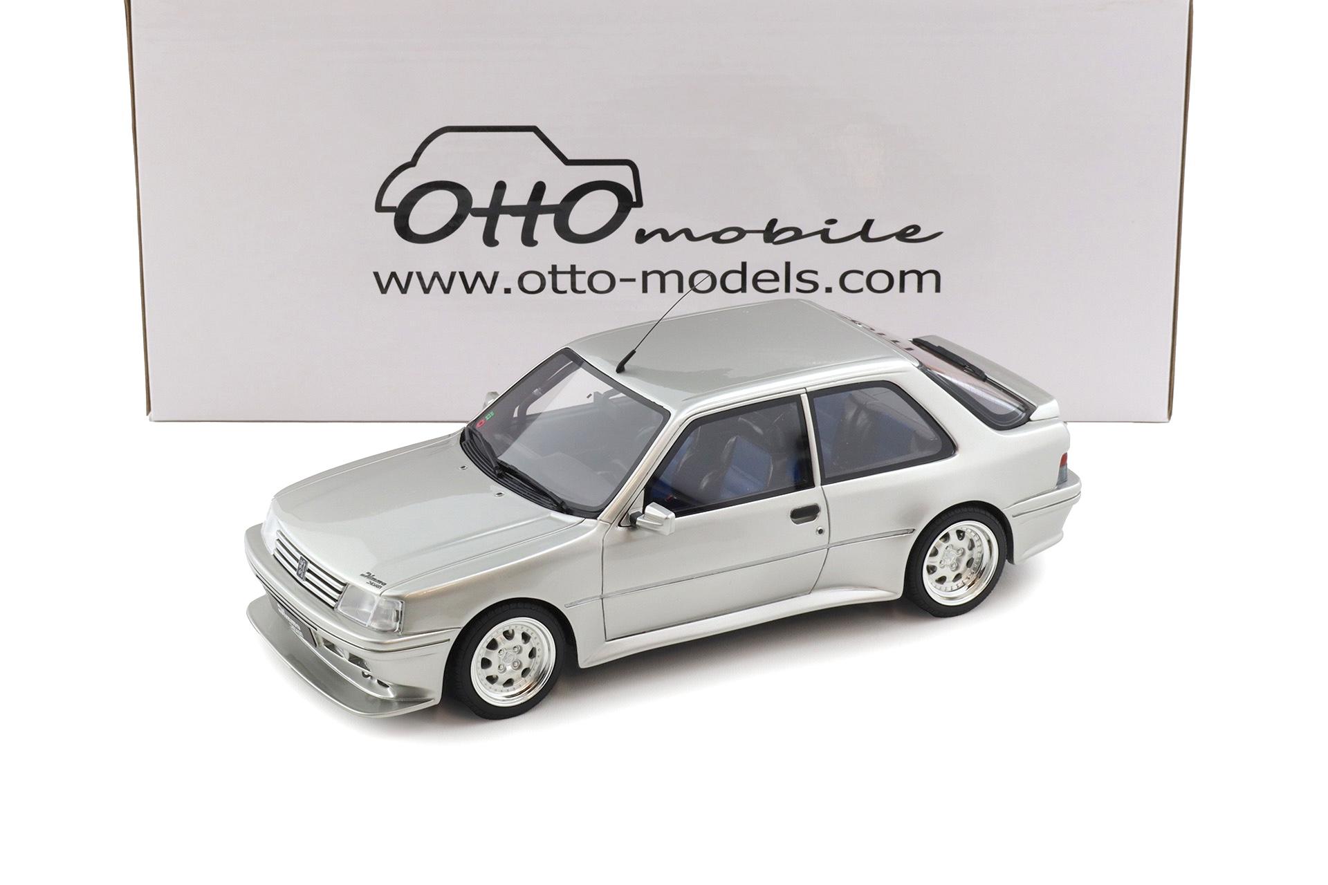 1:18 OTTO mobile OT1202 Peugeot 309 GTI 16 DIMMA silver metallic 1995
