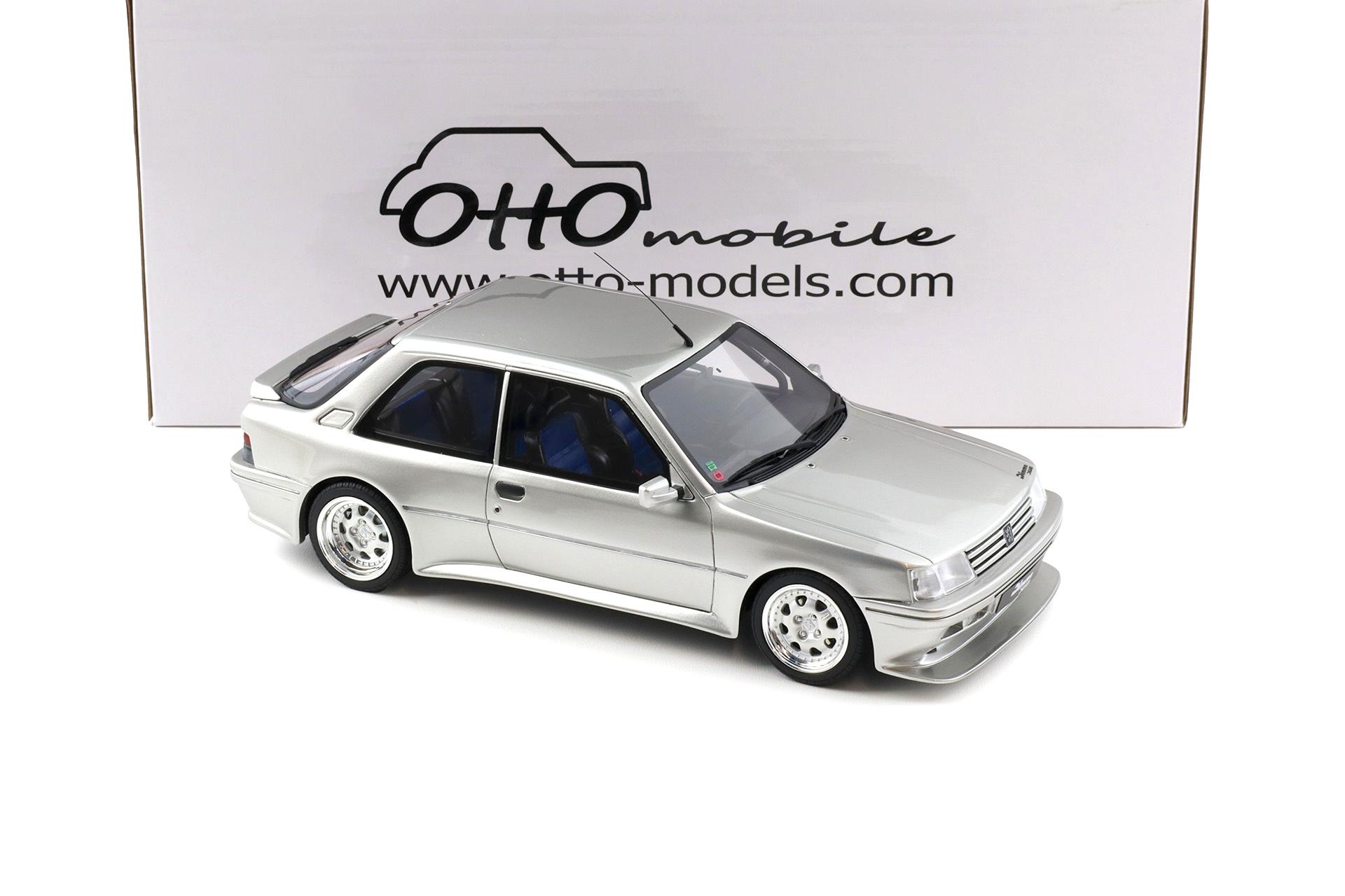 1:18 OTTO mobile OT1202 Peugeot 309 GTI 16 DIMMA silver metallic 1995