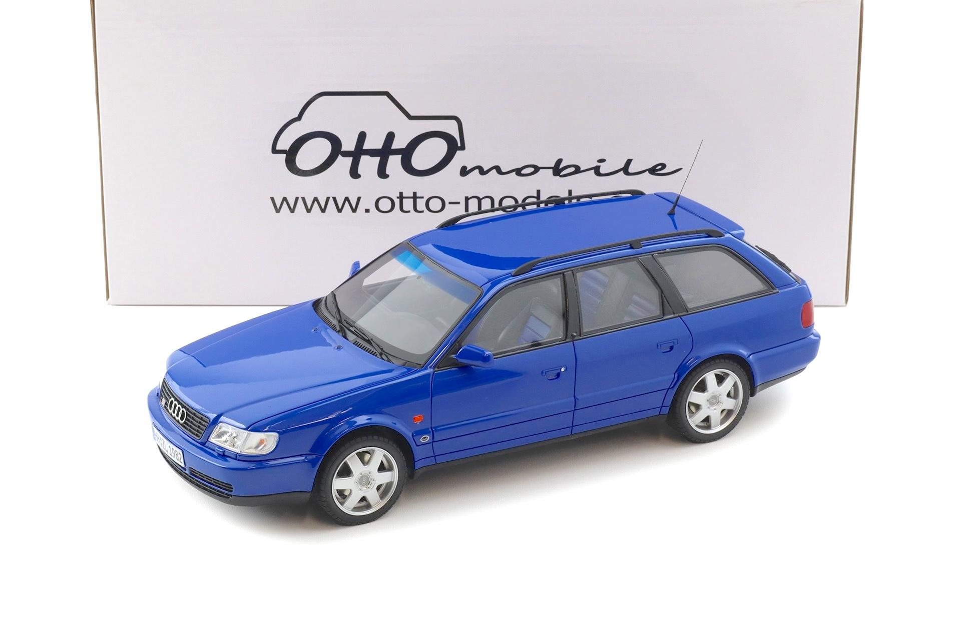 1:18 OTTO mobile OT1234 Audi S6 Plus C4 Avant Nogaro blue pearl 1995