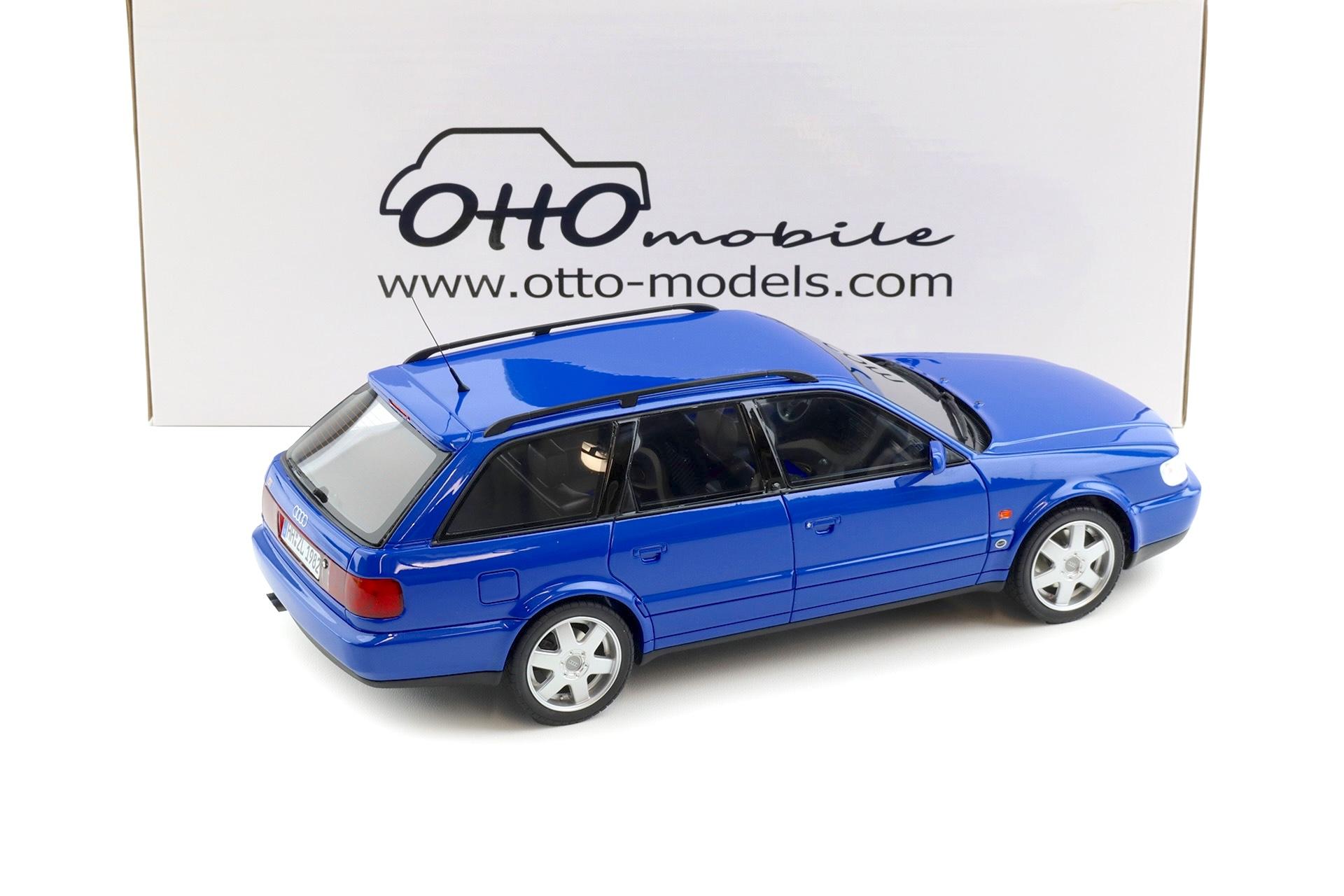 1:18 OTTO mobile OT1234 Audi S6 Plus C4 Avant Nogaro blue pearl 1995