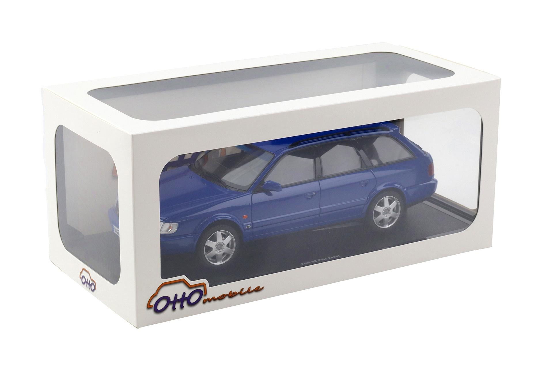 1:18 OTTO mobile OT1234 Audi S6 Plus C4 Avant Nogaro blue pearl 1995
