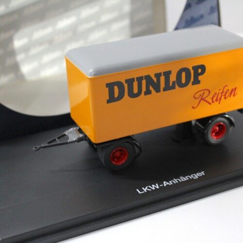 1:43 Schuco LKW-Anhänger Dunlop Reifen