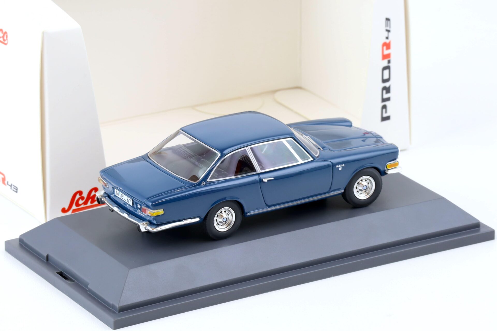 1:43 Schuco PRO.R43 BMW Glas 3000 V8 1967 blue 450913200