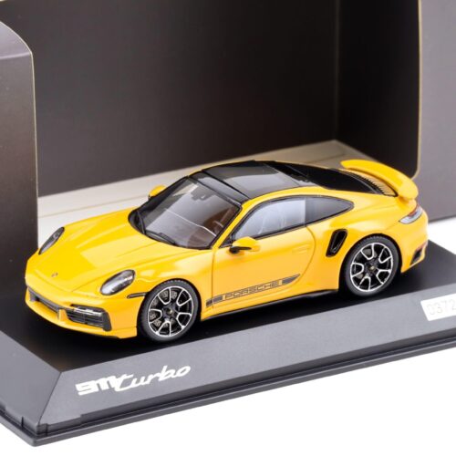 1:43 Spark Porsche 911 (992) Turbo Coupe bahama yellow WAP DEALER