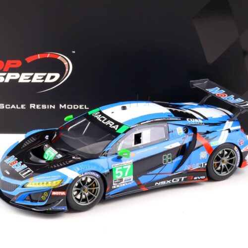 1:18 Top Speed Acura NSX GT3 EVO #57 IMSA 24h Daytona 2020 Heinricher Racing TS0311