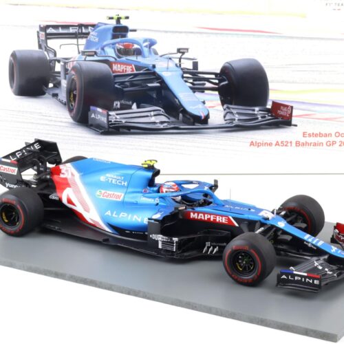 1:18 Spark F1 Alpine A521 #31 Bahrain GP 2021 Esteban Ocon