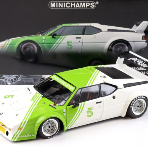 1:18 Minichamps BMW M1 Procar Team BS Fabrications #5 Piquet Procar Series 1980