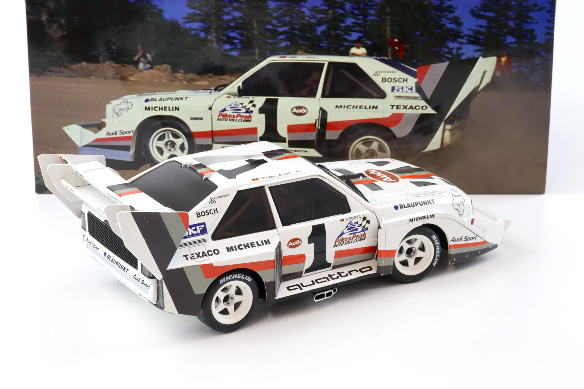 1:18 WERK83 Audi Sport Quattro S1 E2 Winner Pikes Peak 1987 Walter Röhrl #1