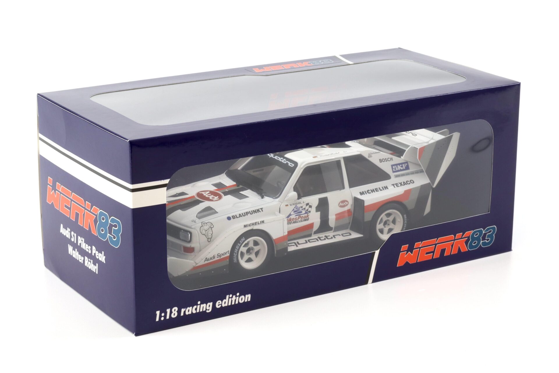 1:18 WERK83 Audi Sport Quattro S1 E2 Winner Pikes Peak 1987 Walter Röhrl #1