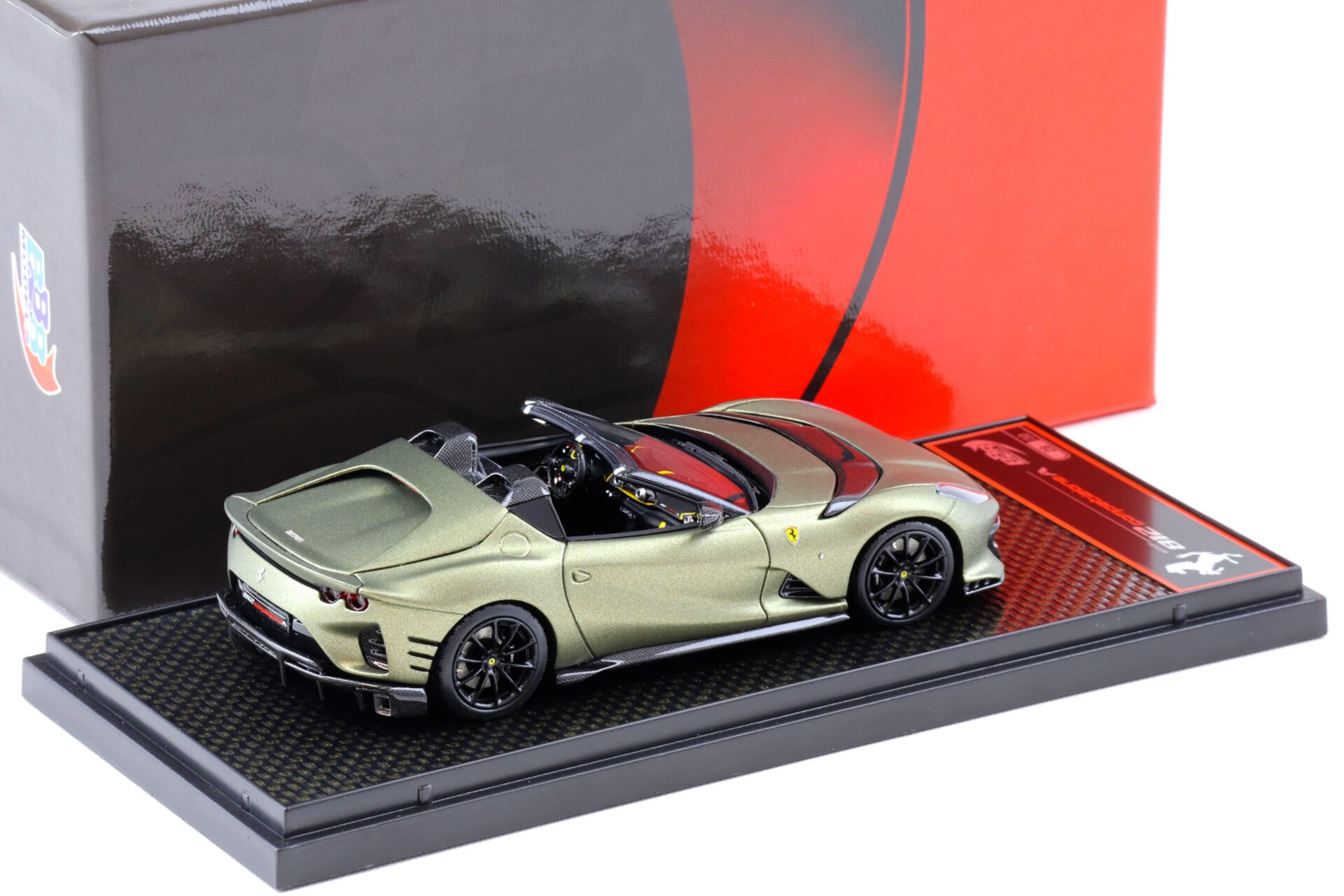 1:43 BBR Ferrari 812 Competizione A Aperta Verde Manzoni matt - Limited 30 pcs.