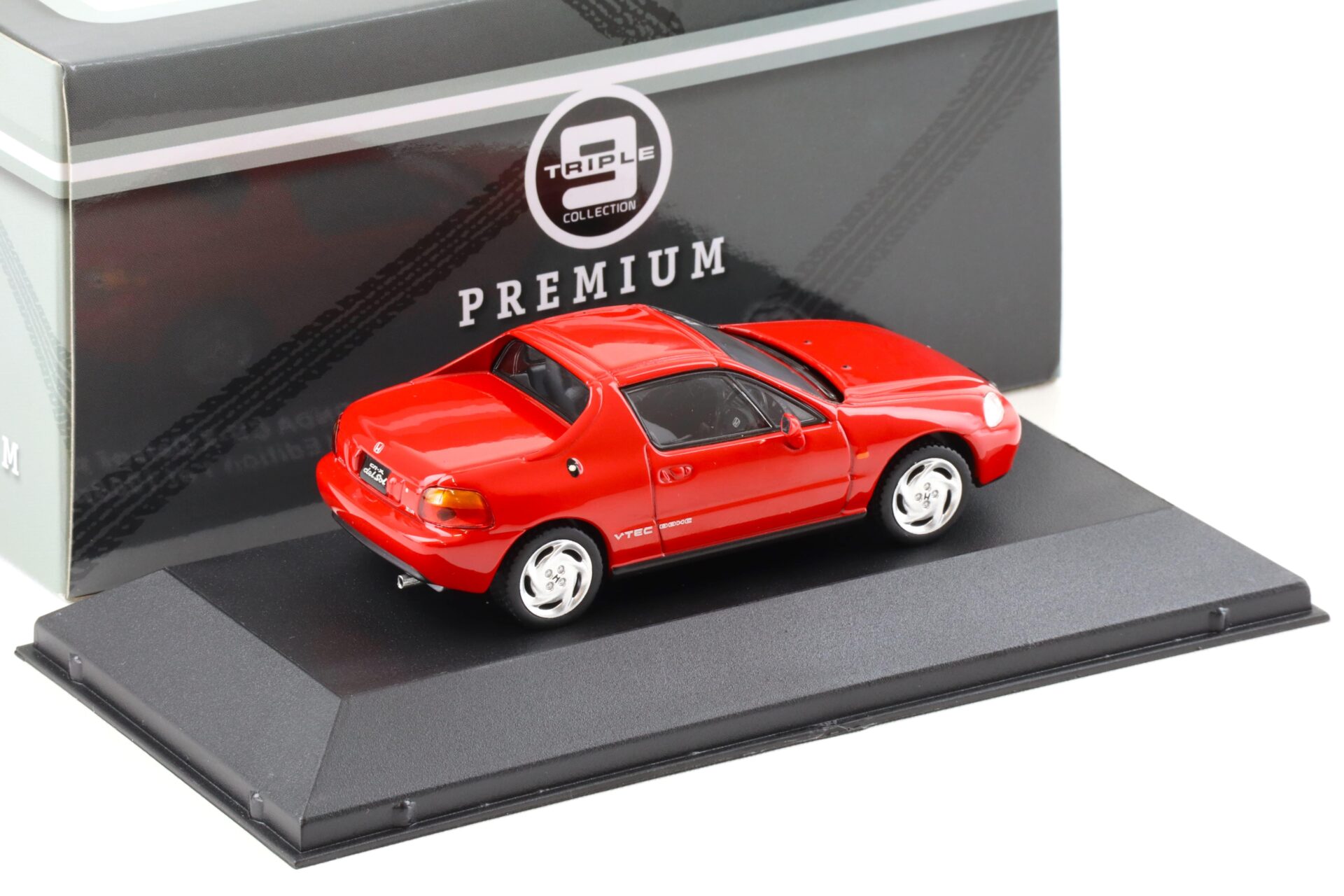 1:43 Triple9 Premium Honda CR-X Delsol 1992 red